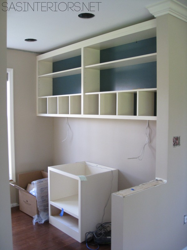 Craft Room: Progress of Client Project _ Designed by @Jenna_Burger