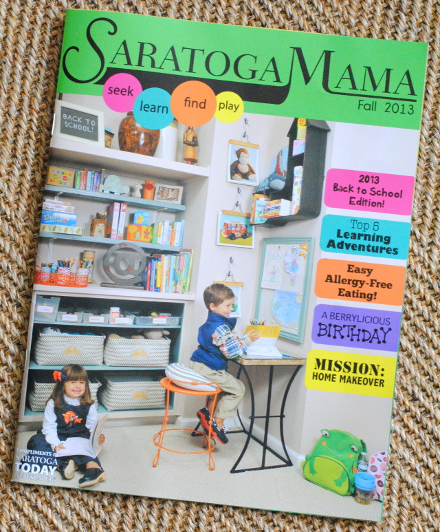 Fall Issue of Saratoga Mama Magazine