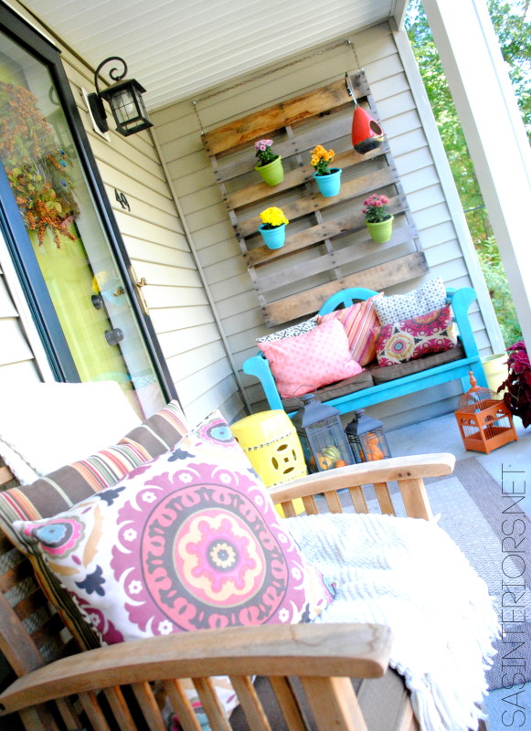 Fall Front Porch by @Jenna_Burger, WWW.JENNABURGER.COM