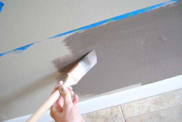 Tips + Tricks for painting straight, crisp, perfect stripes