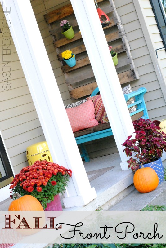Fall Front Porch by @Jenna_Burger, 
WWW.JENNABURGER.COM