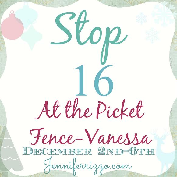 Jennifer Rizzo Holiday House Tour 2013; Stop 16 - Vanessa of At the Picket Fence 