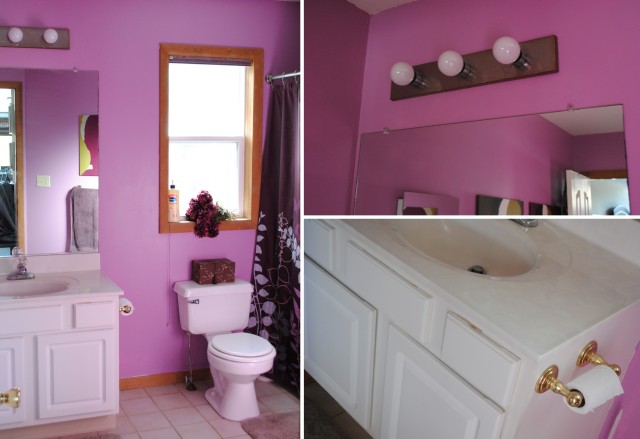 Ugly Bath Makeover {call for action}. Submit your pictures today and I will choose and create a design board + plan of action
