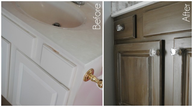 Jazz up an old cabinet with new hardware!