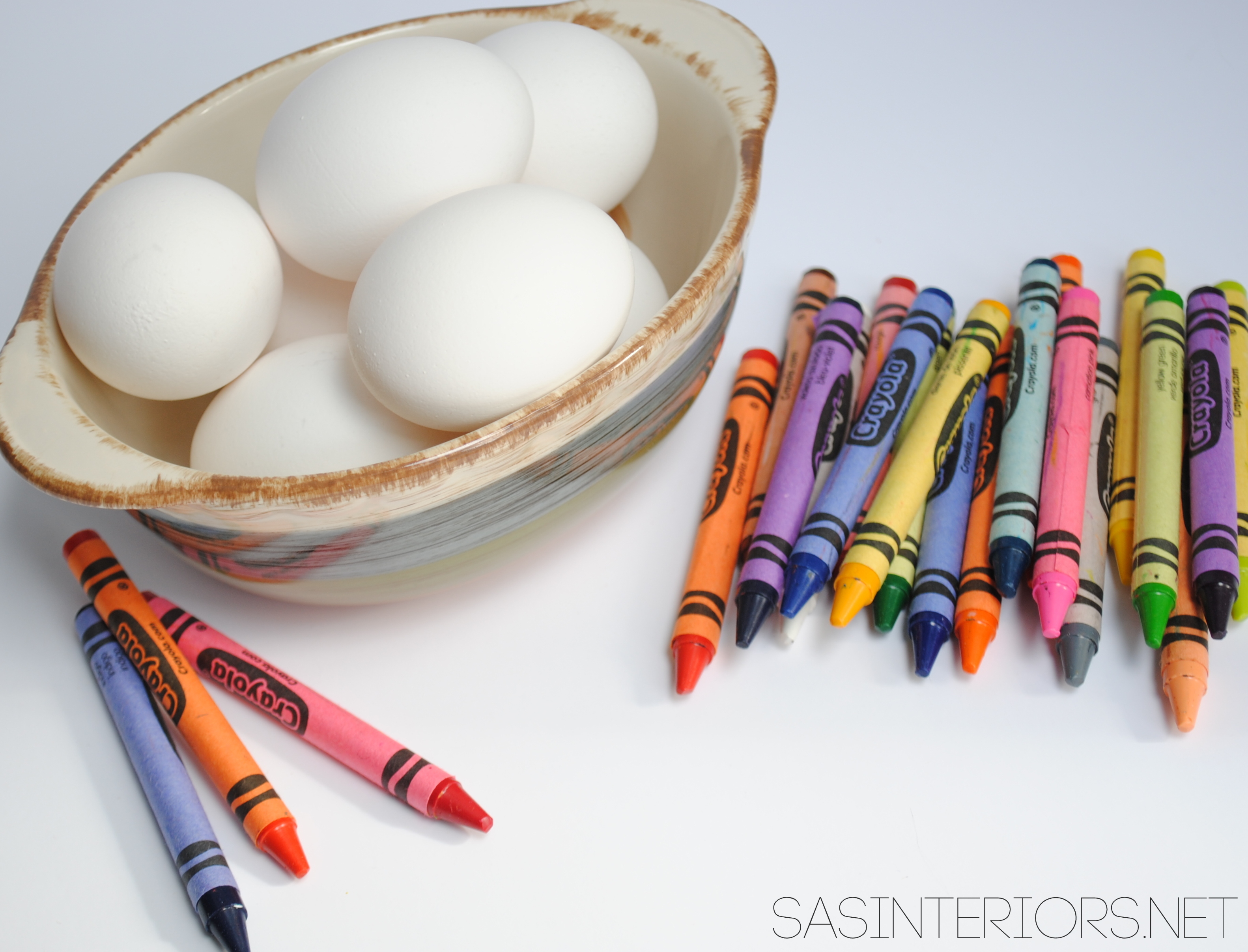 Spring Easter Egg Crayon Set