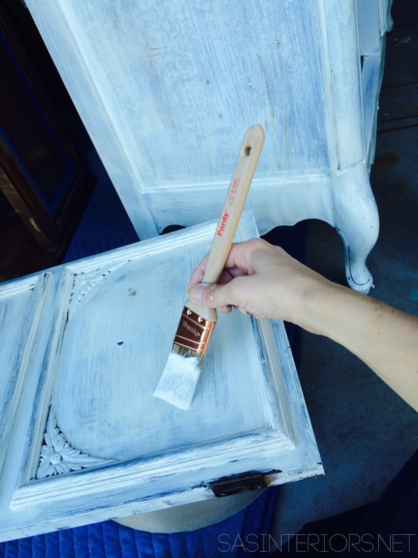 China Cabinet Makeover: PRIMING! An entire post on Why & How-To Prime a Wood Surface. Priming any surface before painting is so important & it can save you money. Come see the result of how what prime can do & follow along on this furniture makeover
