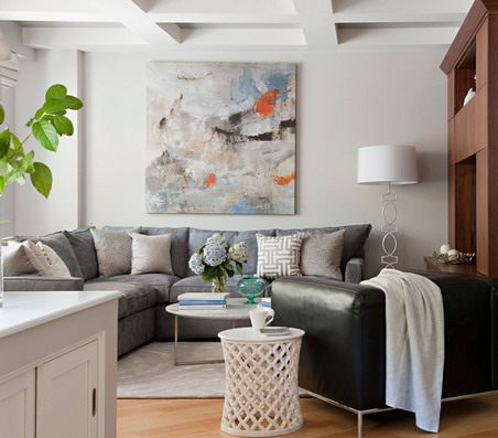 Grey Sofa Living Room Idea - home-