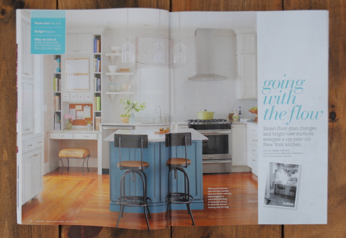 Behind the Scenes + Details of the kitchen featured on the Spring 2015 cover of Kitchen + Bath Makeovers magazine