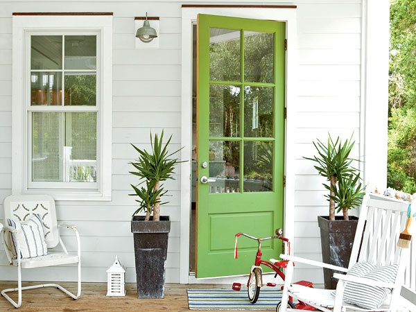 Green Door Inspiration