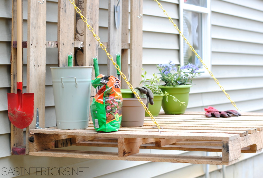 DIY: Pallet Gardening Table - Jenna Burger Design LLC
