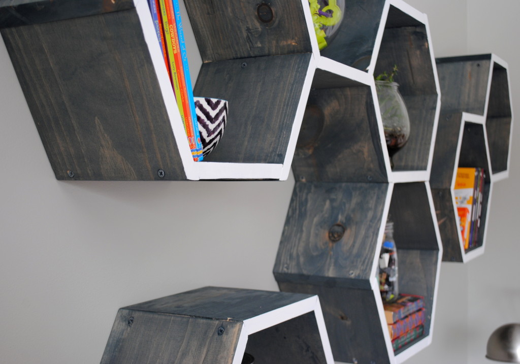 DIY Wood Shelves Jenna Burger Design LLC