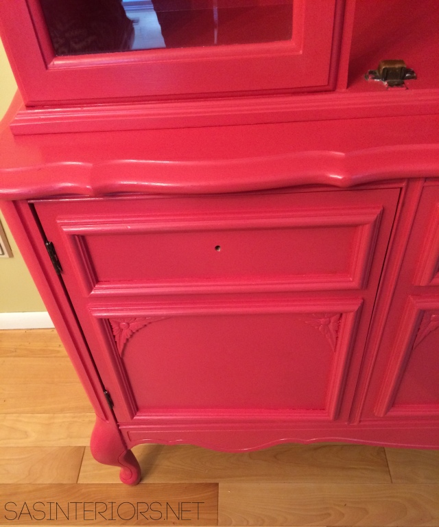DIY Tutorial: tips + tricks on How-To Successfully Paint Wood Furniture. Follow along on this multi-post blog series of transforming a china cabinet. Easy-to-follow directions and all the steps fully explained!