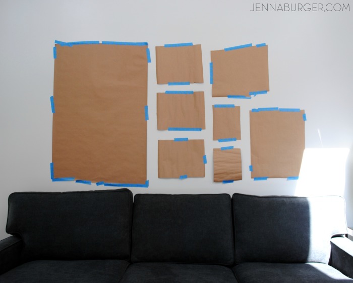 ideas & tips for Planning + Creating an Art Wall in your home