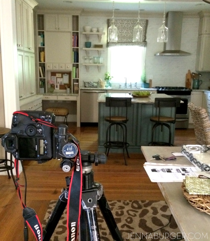 Behind the scenes of the Kitchen featured on the Spring 2015 cover of Kitchen + Bath Makeovers magazine