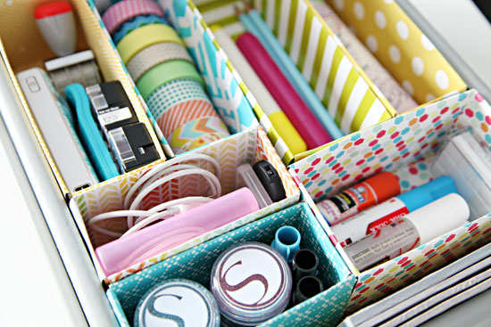 Cereal Box Drawer Dividers to stay organized!
