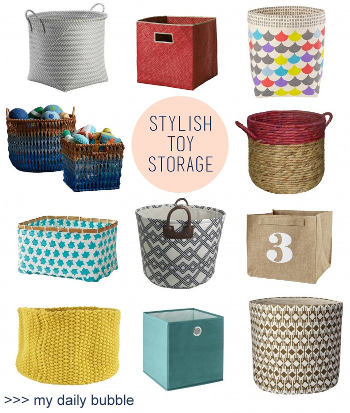 11 Options for Stylish Toy Storage