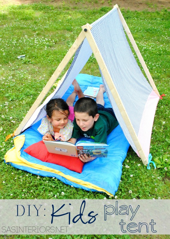 DIY Kids Play Tent