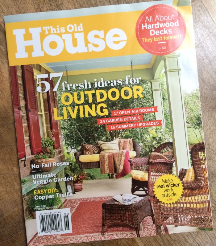 Publication Feature in This Old House magazine on E-Design