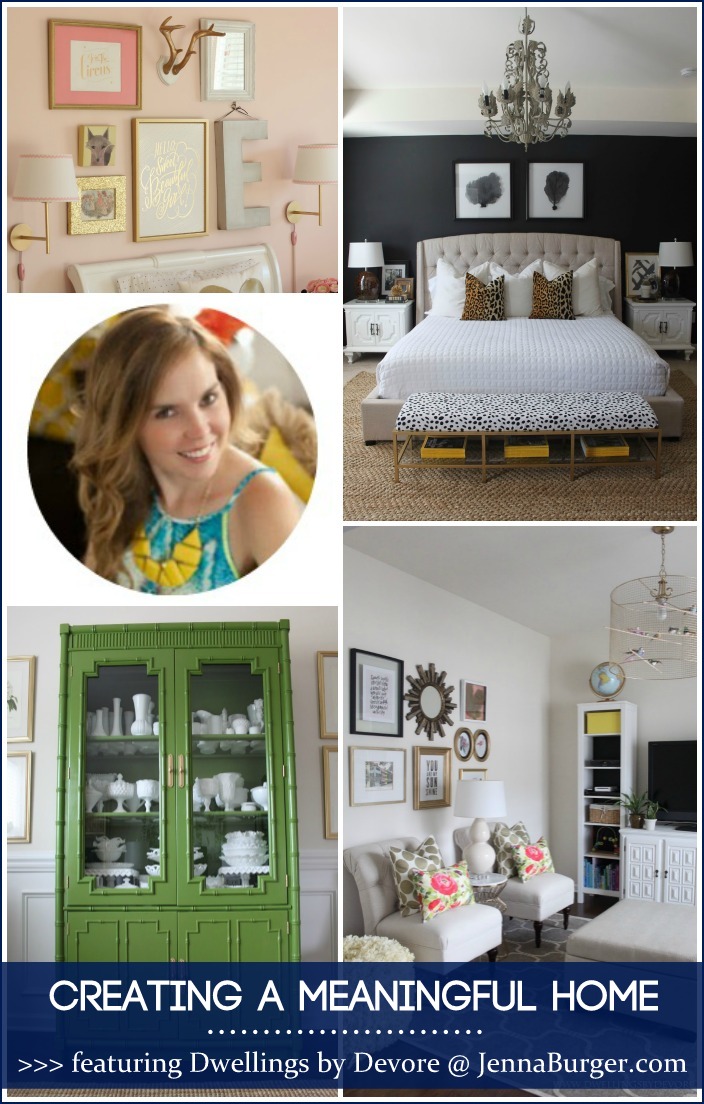 CREATING A MEANINGFUL HOME blog series featuring Bloggers sharing the story of their home: FEATURED is Bethany of Dwellings by Devore - a MUST READ story!