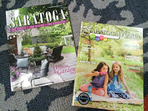 Simply Saratoga and Saratoga Mama publication feature