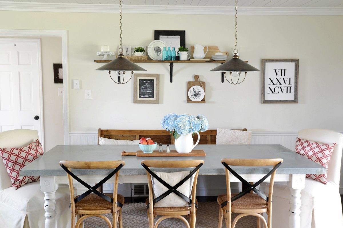 Dining Room Makeover by Beneath My Heart