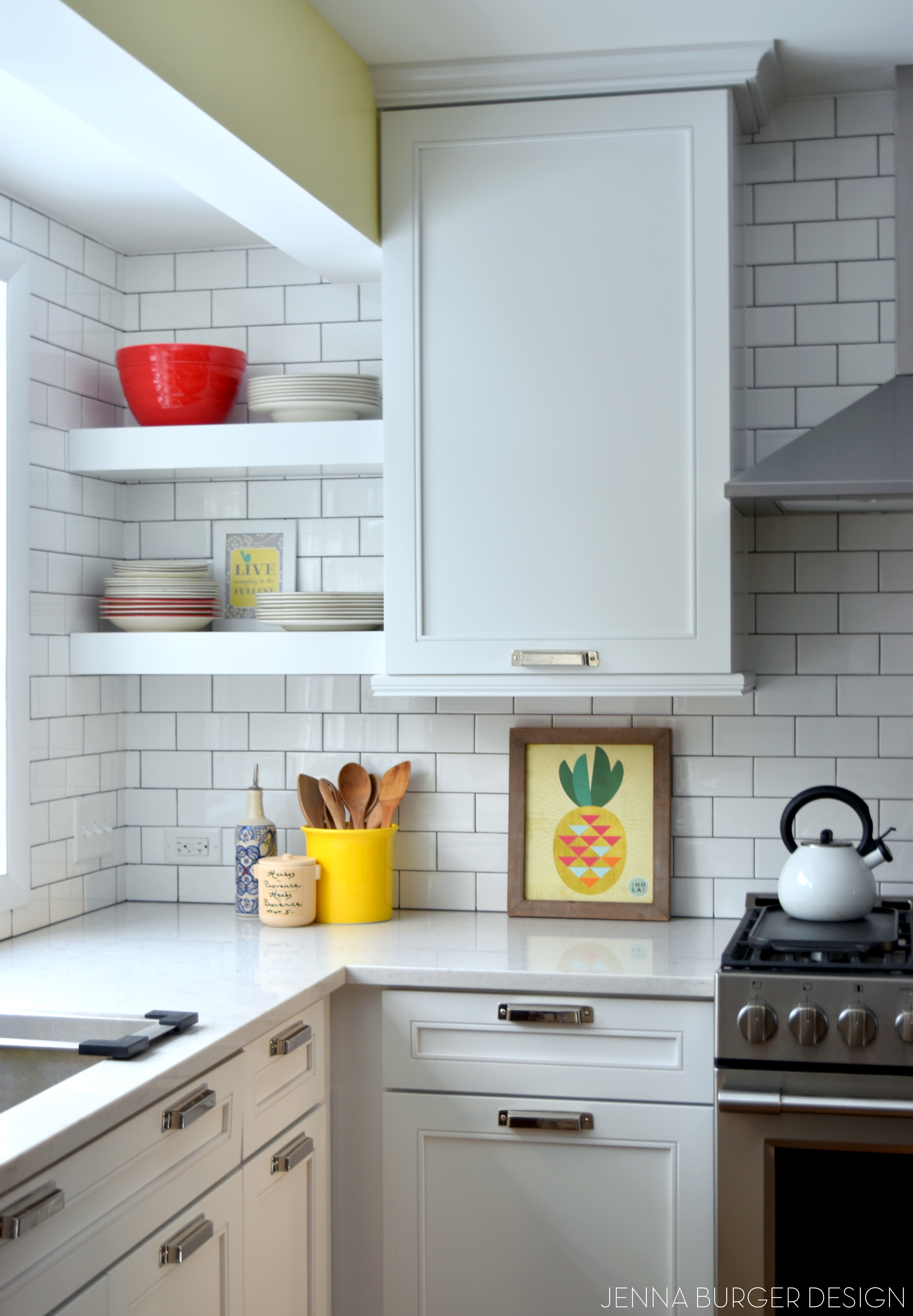 Subway Tile Kitchen Backsplash Installation - Jenna Burger