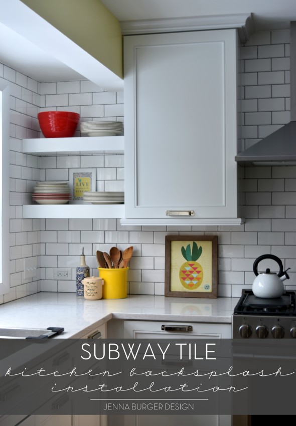 Subway Tile:  There are many styles + colors.  How do you choose the right subway tile for the project? Here are helpful tips that will point you in the right direction on the process of choosing a tile + check out the before and after of the tile installation of this kitchen remodel. www.JennaBurger.com   