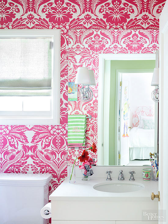 Wallpaper Inspiration for every room of the home + WALLPAPER RESOURCES. It's amazing the impact that wallpaper can make in a room. Roundup + Inspiration @ www.JennaBurger.com